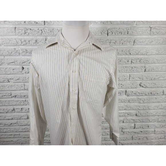 Donald Trump Signature Mens Shirt 15.5 32 33 Long Sleeve Non Iron E7E - Picture 3 of 8